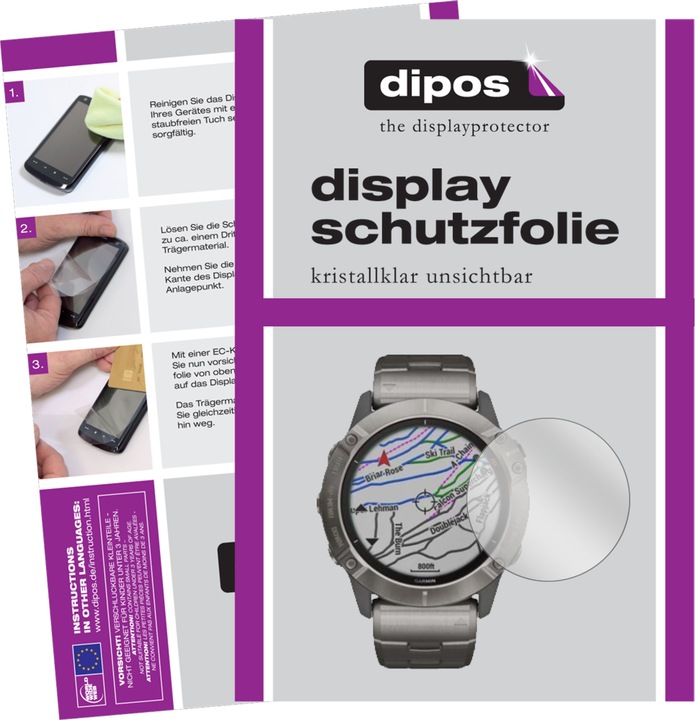 Dipos Displayschutzfolie Crystalclear