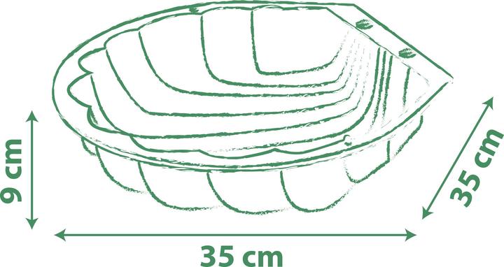 Immagine prodotto Smoby Conchiglia di sabbia verde, esposizione