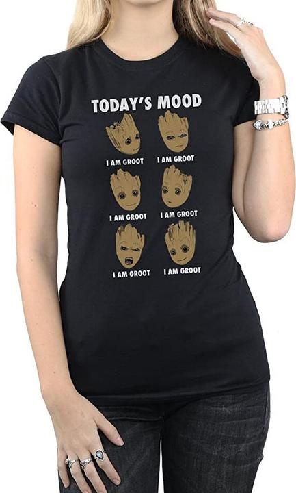 Immagine prodotto Guardians of the Galaxy Femmes/Les femmes - Today's Mood Baby Groot - T-shirt boyfriend en coton (XXL)