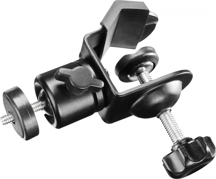 Actual product image Walimex Pipe clamp with ball head (Stand holder)