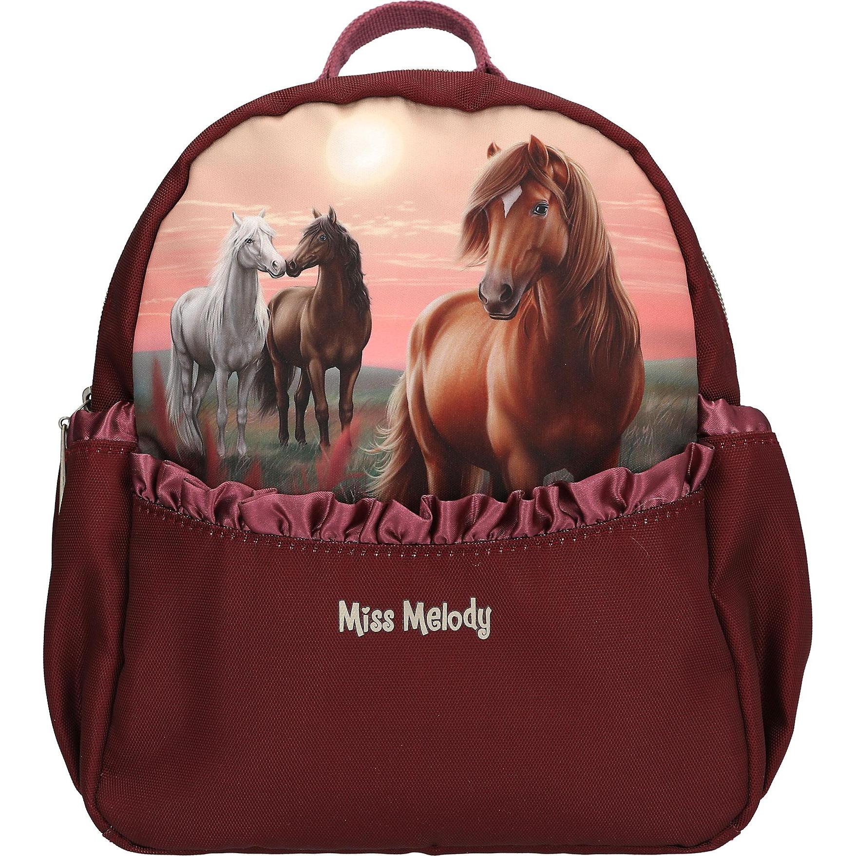Schmidt Spiele, Borsa scuola materna, Miss Melody - Backpack DREAMLAND - Berry, Multicolore
