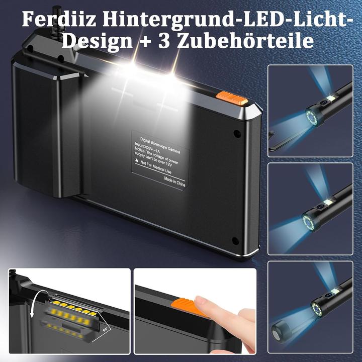 Actual product image Ferdiiz Endoscope camera