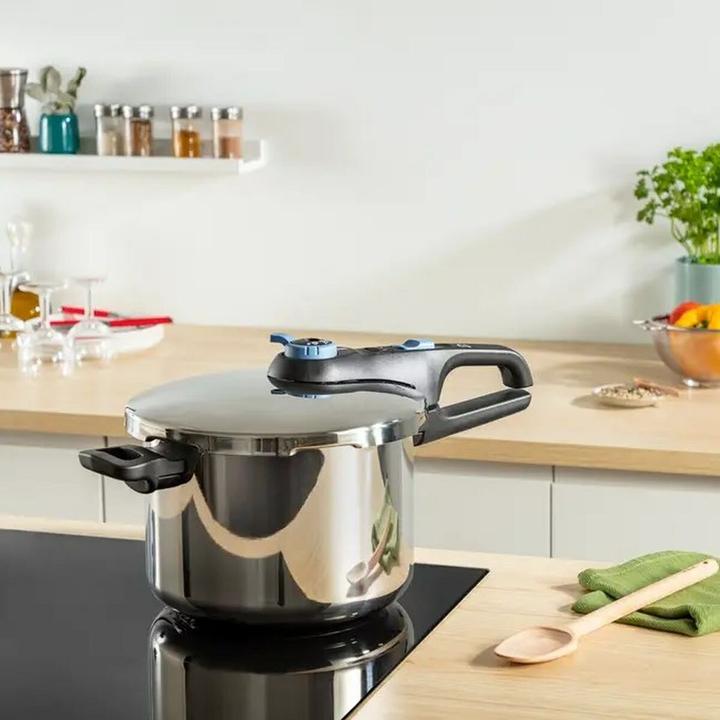 Produktbild Tefal P2580402 Secure Trendy Snelkookpan 4L (22 cm, Dampfkochtopf, Edelstahl)