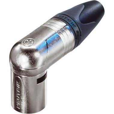 Thumbnail - Neutrik - Xlr-Kabelstecker, 3-Polig, Rechtwinklig, Vernickeltes Gehäuse, Silber Beschichtete Kontakte (0.07 m, XLR), Aud...