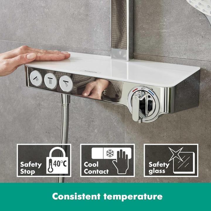 Produktbild hansgrohe Raindance Select E Duschsystem Chrom