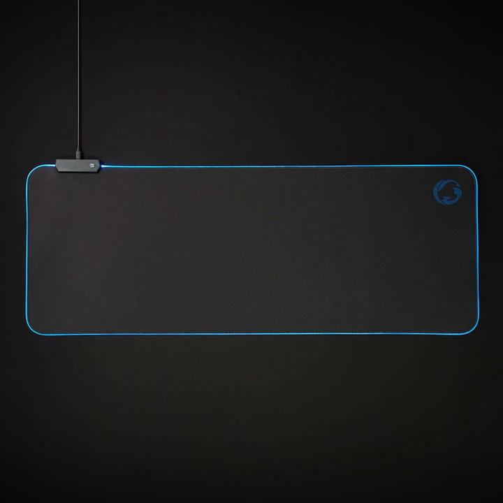 Immagine prodotto Nedis Tappetino per mouse da gioco | Gomma / Microfibra | Nero (XXL)