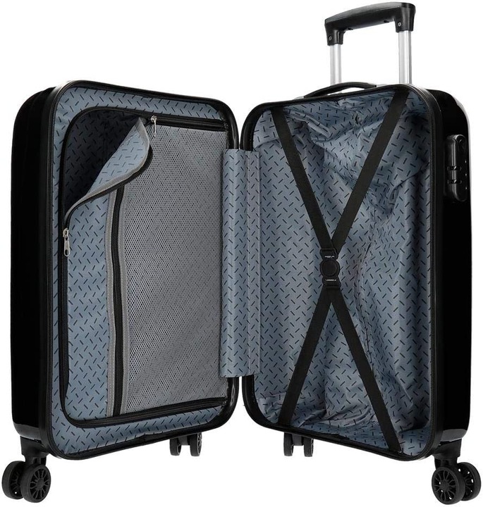 Actual product image Hard Shell Carry Case, 55 cm Spiderman Geo Black (34 l, Hand luggage (up to 50 litres))