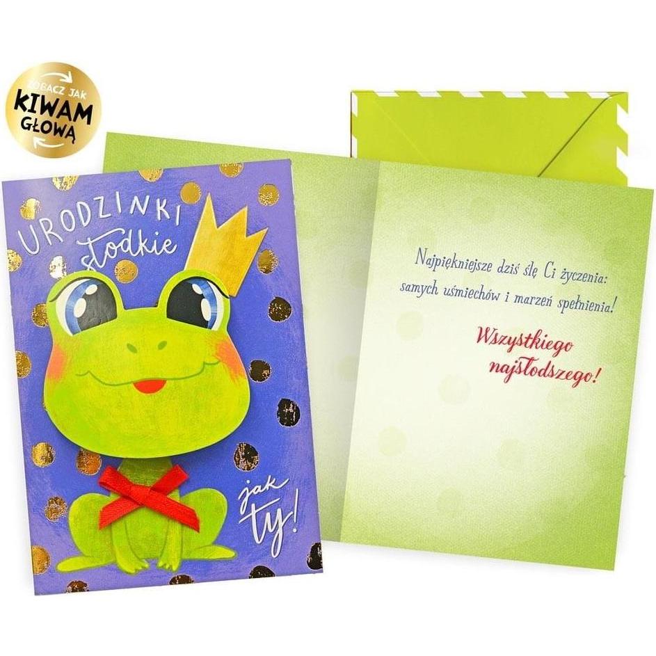 Teka Karte B6 Froschgeburtstag (47996674)