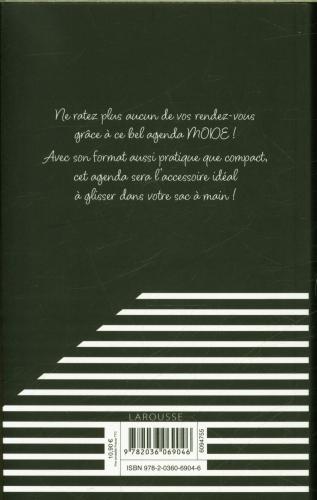 Actual product image Fashion : agenda 2024-2025 (French)