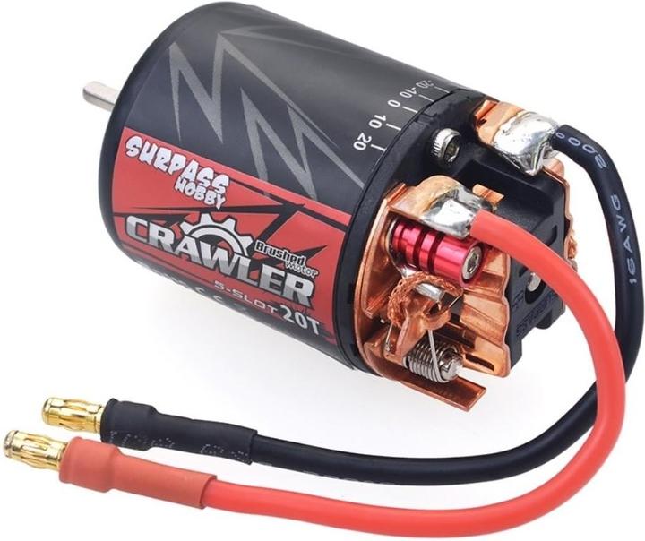 Image du produit Surpass Hobby Brushed Motor Surpass Crawler 540 20T 5-Slot, 11100 RPM