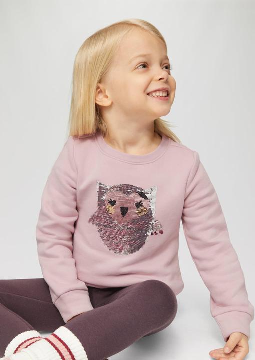 Immagine prodotto S.Oliver Sweatshirt Sweatshirt mit Wendepailletten (128, 134)