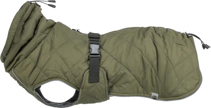 Trixie Minot coat, M: 50 cm, olive green (M, Dog coat)