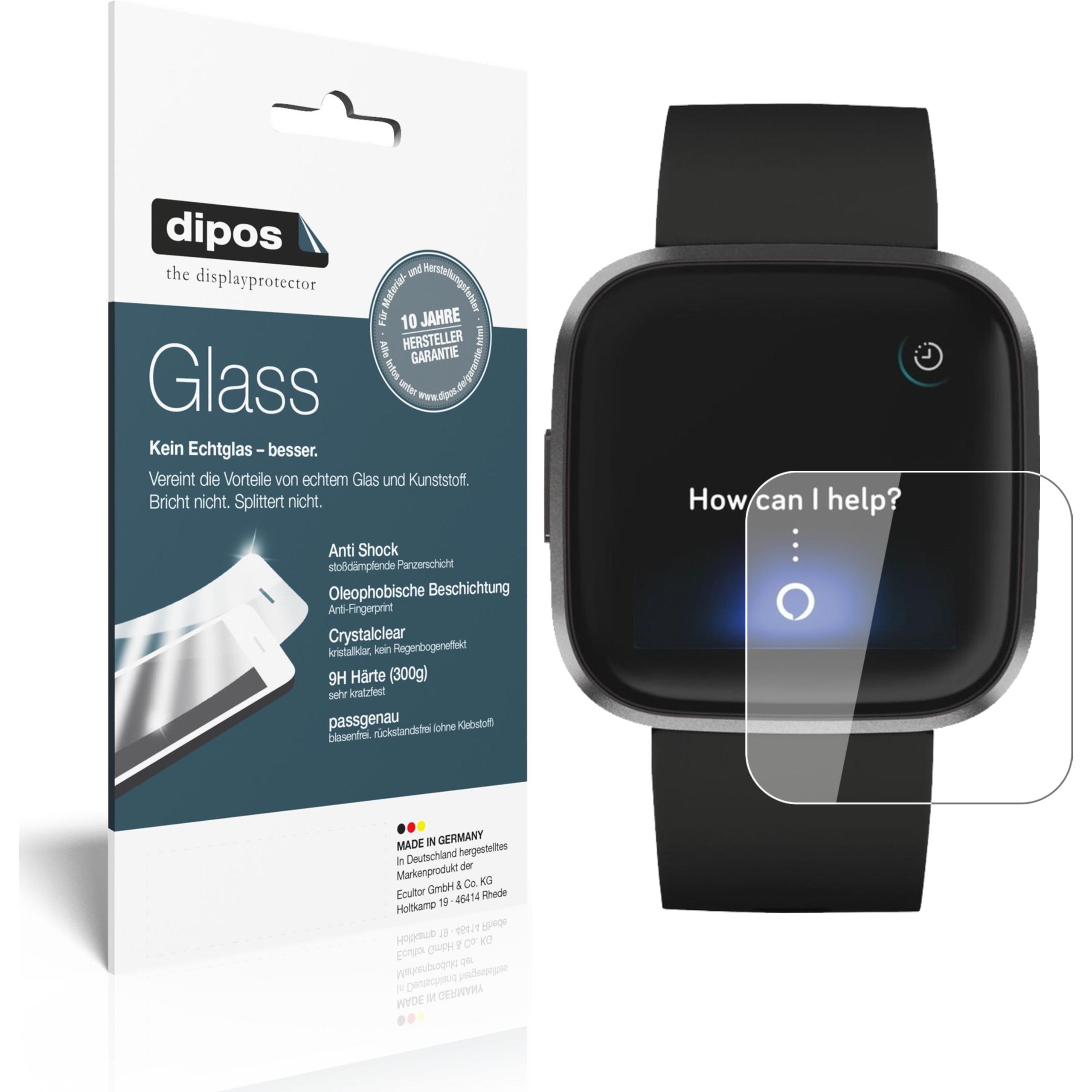 Dipos Displayschutz Anti-Shock, Smartwatch Schutzfolie, Transparent