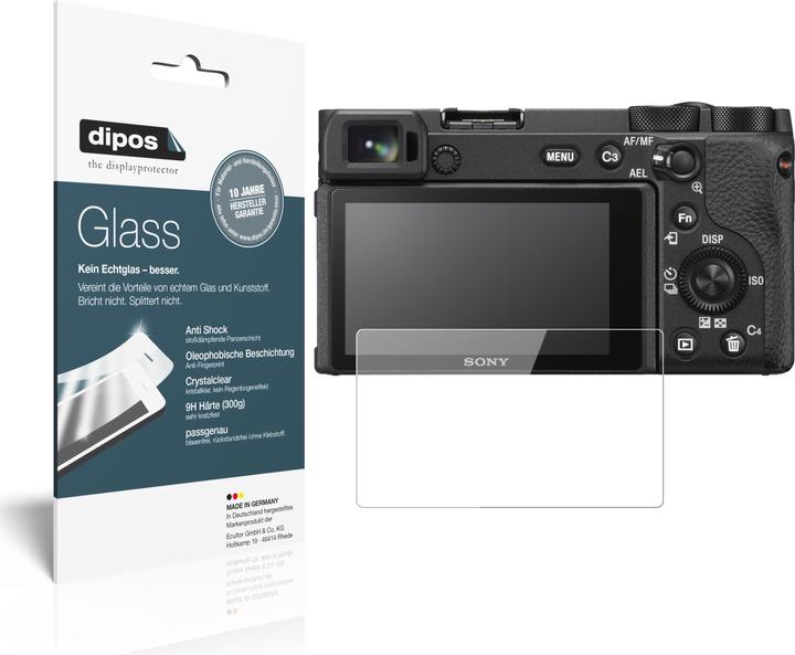 Pellicola Protettiva Trasparente Dipos Per Sony Alpha 6100 – Anti-Graffio, 4H, Made In Germany