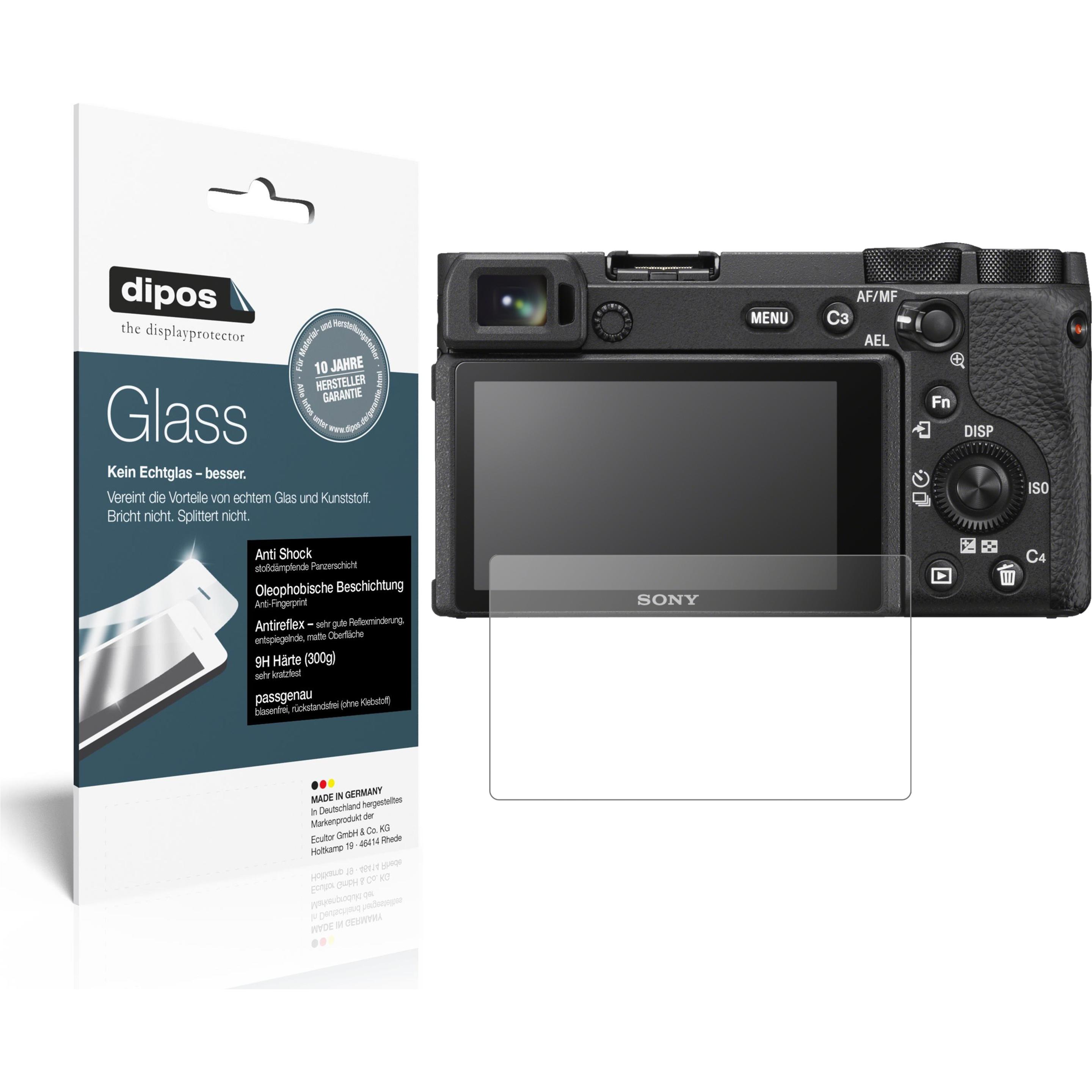 Dipos Displayschutz Anti-Shock (Displayschutz, Sony Alpha 6100), Kameraschutz, Transparent