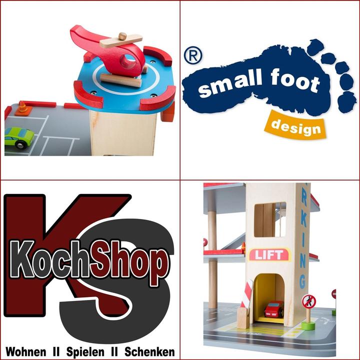 Produktbild small foot Parkhaus Rasante Abfahrt