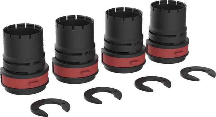 Bette BE Level locking for 4 mounting feet (20 cm, 8 cm, 7 cm)
