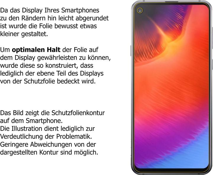 Actual product image Dipos Screen Protector Anti-Glare (1 Piece, Samsung Galaxy A9 Pro (2019))
