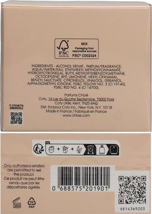 Image du produit Chloé eau de parfum (Eau de parfum, 30 ml)