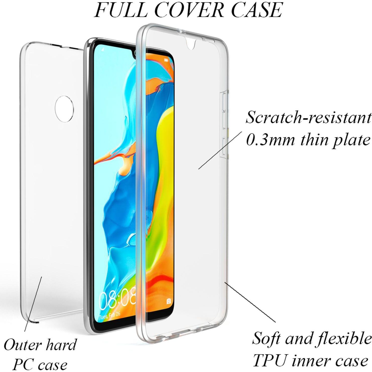 Thumbnail - Nalia 360 Grad Handyhülle (Huawei P30 Lite), Smartphone Hülle, Transparent