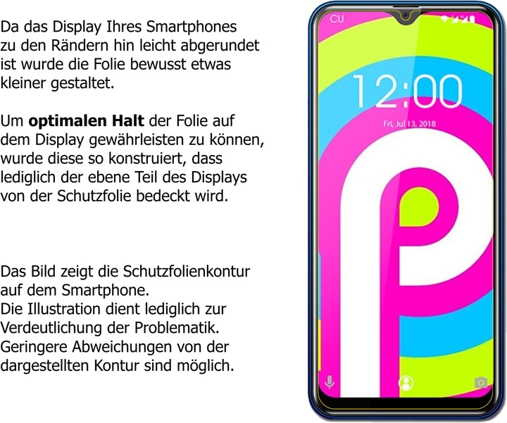 Image du produit Dipos Film de Protection d’écran Anti-Shock (1 pièce(s), Oukitel C15 Pro)