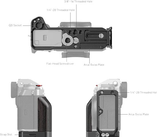 Immagine prodotto SmallRig L-Bracket für FUJIFILM X-T5