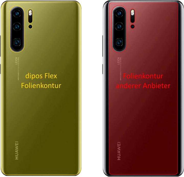 Produktbild Dipos Displayschutzfolie Full-Cover 3D (3 Stk., Huawei P30 Pro New Edition)