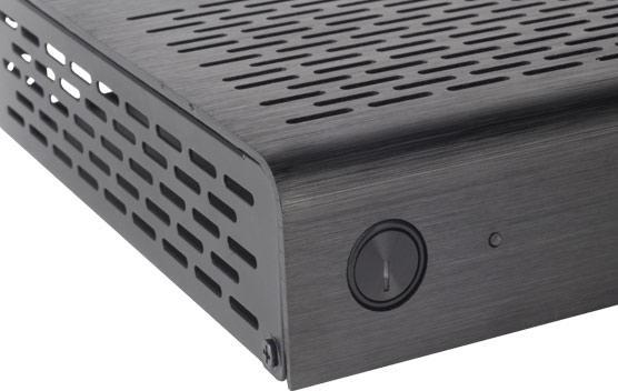 Actual product image Silverstone SST-PT13B Petit (Thin Mini ITX)