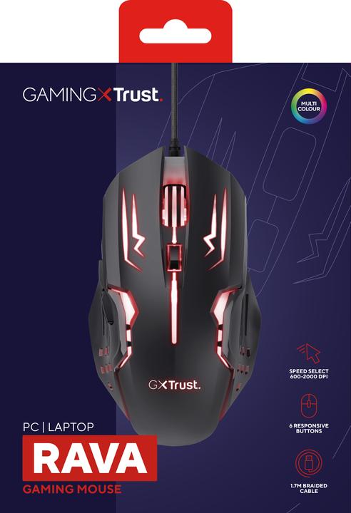 Actual product image Trust GXT 108 Rava (Cable)