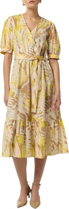 Image du produit Comma Kleid Baumwoll-Kleid mit Puff-Ärmeln (40)