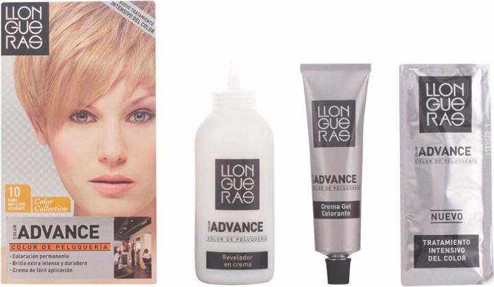 Actual product image Llongueras COLOR ADVANCE #10-rubio muy claro aclarante (10)