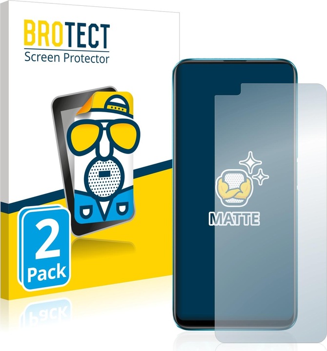 Actual product image BROTECT Anti-glare screen protector matt (2 Piece, Realme X3 SuperZoom)
