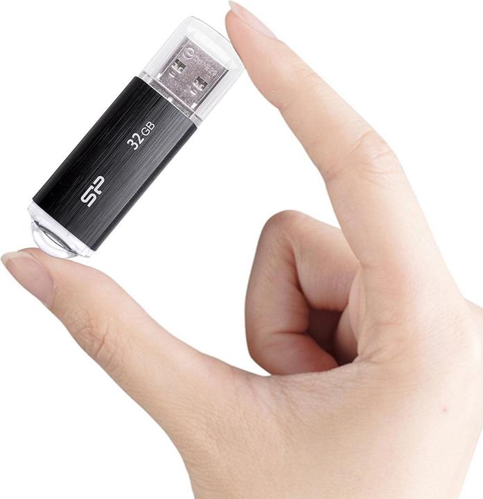 Immagine prodotto Silicon Power Ultima U02 32GB USB 2.0 nero (32 GB, USB-A)