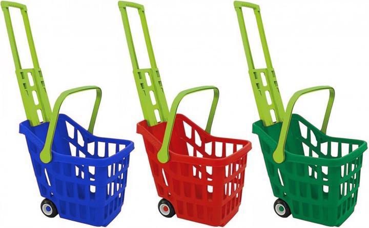 Actual product image Adriatic Kids Plastic Shopping Trolley Green
