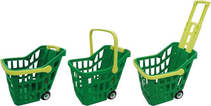 Actual product image Adriatic Kids Plastic Shopping Trolley Green