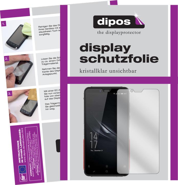 Actual product image Dipos Screen Protector Crystalclear (6 pcs., Elephone Soldier)