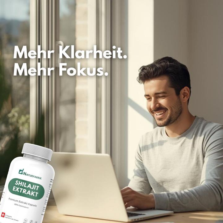 Produktbild Naturfabrik Shilajit Mumijo Extrakt Kapseln 90 Stk (90 Stück, Kapseln)