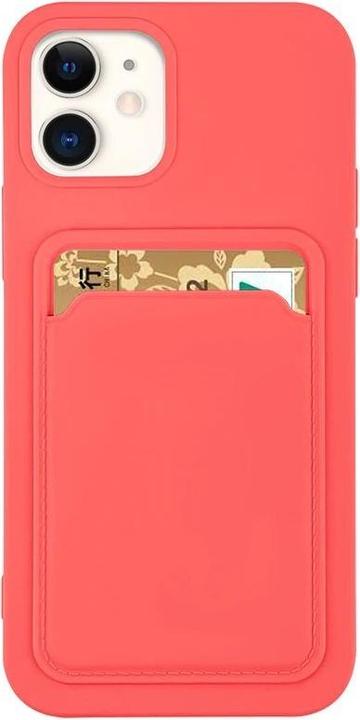 Immagine prodotto Hurtel Portacarte Portafoglio in silicone Portafoglio con slot per carte Documenti per iPhone 12 Pro Max Ar (Apple iPhone 12 Pro Max)