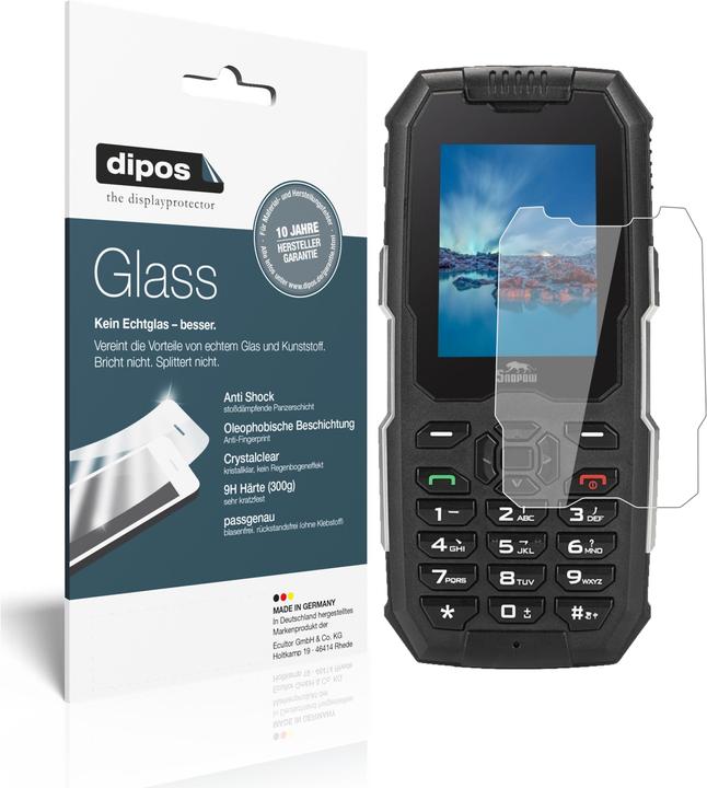 Actual product image Dipos Screen Protector Anti-Shock (1 pcs., Snopow M2)