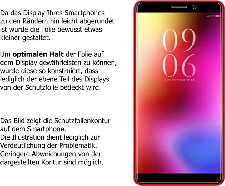Actual product image Dipos Screen Protector Anti-Shock (2 Piece, Elephone A3)