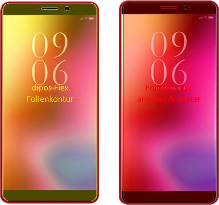 Actual product image Dipos Screen Protector Full-Cover 3D (2 pcs., Elephone A3)