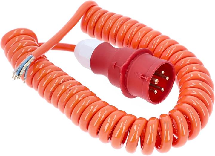 Actual product image As - Schwabe CEE connection cable spiral cable (5 m)
