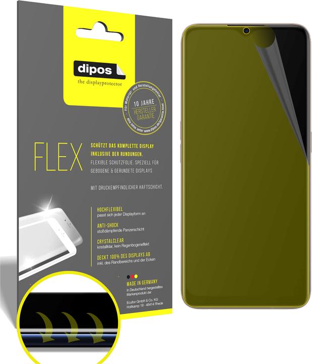 Actual product image Dipos Screen Protector Full-Cover 3D (2 Piece, Oppo A11)