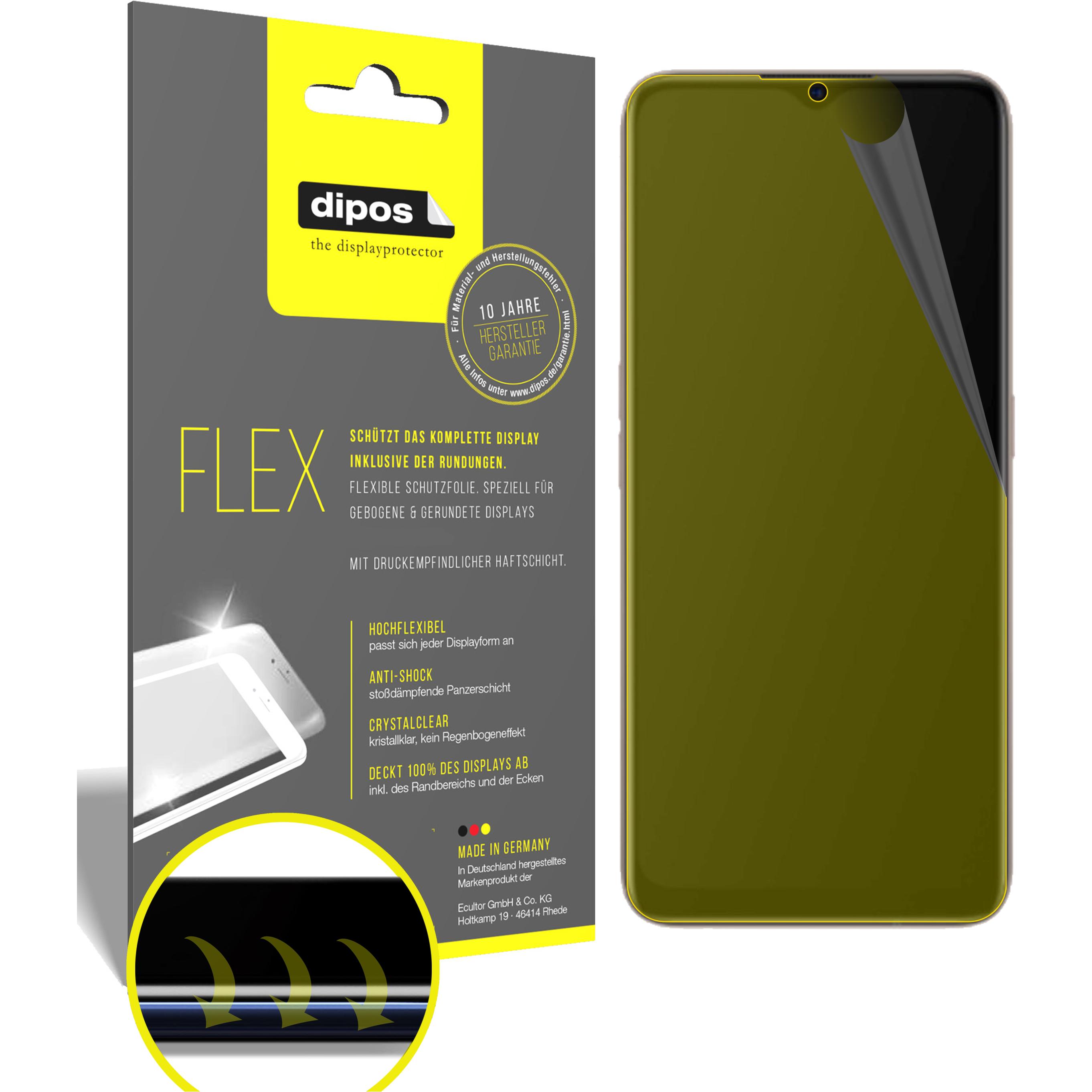 Thumbnail - Dipos Displayschutzfolie Full-Cover 3D (3 Stück, Oppo A9), Smartphone Schutzfolie, Transparent