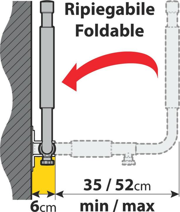Image du produit Nordrive Support mural pour coffre de toit
