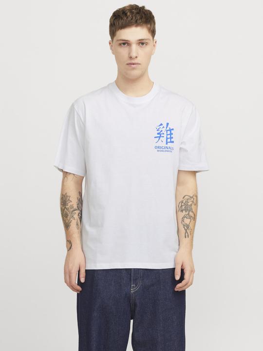 Actual product image Jack & Jones Jorsnake Tee Ss Crew Neck Tg Ln (XXL)