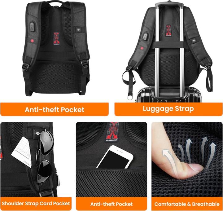 Produktbild Scape Travel Laptop Backpack 15",v4 (23 l)