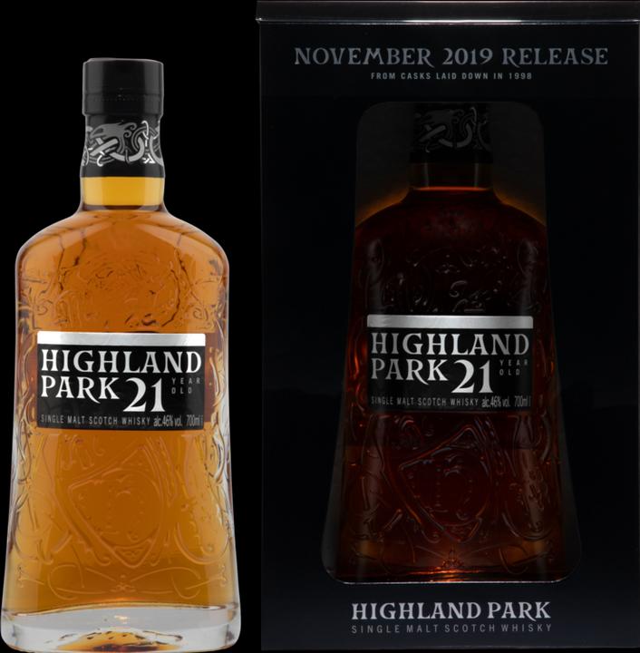 Actual product image Highland Park 21 Year Old (Single Malt, Scotch whisky, 1 x 70 cl)