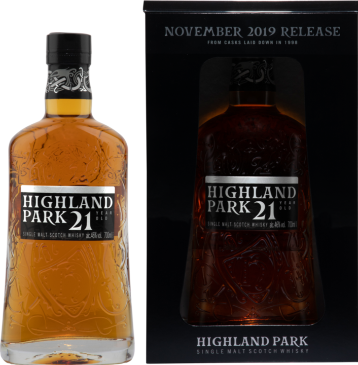 Produktbild Highland Park 21 Year Old (Single Malt, Scotch Whisky, 1 x 70 cl)