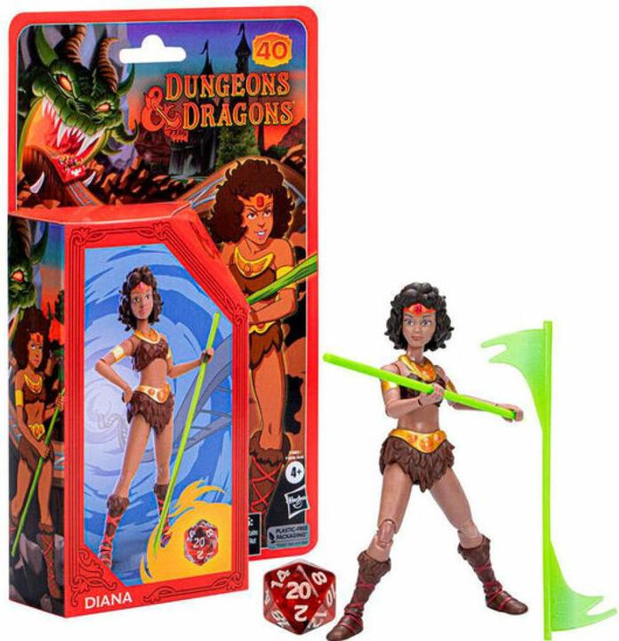 Produktbild Dungeons & Dragons Cartoon Classics 15 cm grosse Diana die Akrobatin Action-Figur, D&D Spielzeug